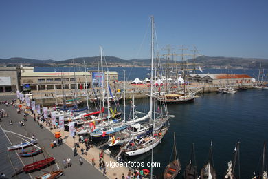 SHIPS IN VIGO - TALL SHIPS ATLANTIC CHALLENGE 2009 - VIGO, SPAIN. CUTTY SARK. 2009 - 