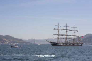 REGATA EN VIGO. DESAFÍO ATLÁNTICO DE GRANDES VELEROS - REGATA CUTTY SARK. 2009 - TALL SHIPS ATLANTIC CHALLENGE 2009