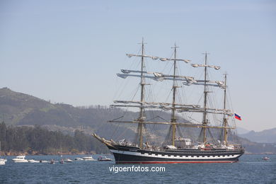 REGATA EN VIGO. DESAFÍO ATLÁNTICO DE GRANDES VELEROS - REGATA CUTTY SARK. 2009 - TALL SHIPS ATLANTIC CHALLENGE 2009