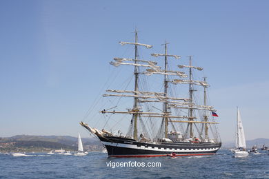 REGATA EN VIGO. DESAFÍO ATLÁNTICO DE GRANDES VELEROS - REGATA CUTTY SARK. 2009 - TALL SHIPS ATLANTIC CHALLENGE 2009