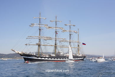 TALL SHIPS ATLANTIC CHALLENGE 2009 - VIGO, SPAIN. CUTTY SARK. 2009 - 