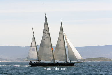 REGATA EN VIGO. DESAFÍO ATLÁNTICO DE GRANDES VELEROS - REGATA CUTTY SARK. 2009 - TALL SHIPS ATLANTIC CHALLENGE 2009