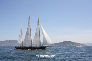 REGATA EN VIGO. DESAFÍO ATLÁNTICO DE GRANDES VELEROS - REGATA CUTTY SARK. 2009 - TALL SHIPS ATLANTIC CHALLENGE 2009