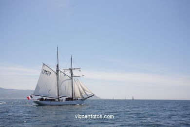 REGATA EN VIGO. DESAFÍO ATLÁNTICO DE GRANDES VELEROS - REGATA CUTTY SARK. 2009 - TALL SHIPS ATLANTIC CHALLENGE 2009
