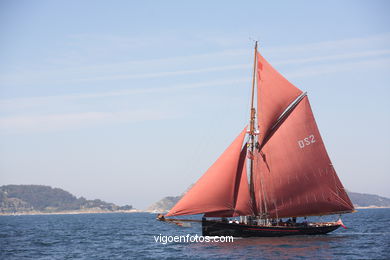 REGATA EN VIGO. DESAFÍO ATLÁNTICO DE GRANDES VELEROS - REGATA CUTTY SARK. 2009 - TALL SHIPS ATLANTIC CHALLENGE 2009