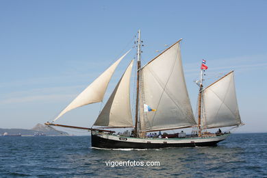 REGATA EN VIGO. DESAFÍO ATLÁNTICO DE GRANDES VELEROS - REGATA CUTTY SARK. 2009 - TALL SHIPS ATLANTIC CHALLENGE 2009