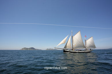 REGATA EN VIGO. DESAFÍO ATLÁNTICO DE GRANDES VELEROS - REGATA CUTTY SARK. 2009 - TALL SHIPS ATLANTIC CHALLENGE 2009