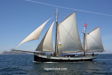 TALL SHIPS ATLANTIC CHALLENGE 2009 - VIGO, SPAIN. CUTTY SARK. 2009 - 