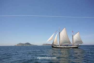 REGATA EN VIGO. DESAFÍO ATLÁNTICO DE GRANDES VELEROS - REGATA CUTTY SARK. 2009 - TALL SHIPS ATLANTIC CHALLENGE 2009