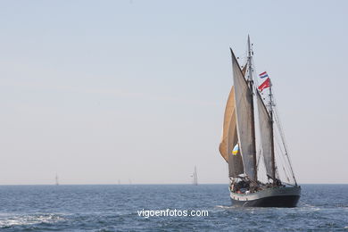 REGATA EN VIGO. DESAFÍO ATLÁNTICO DE GRANDES VELEROS - REGATA CUTTY SARK. 2009 - TALL SHIPS ATLANTIC CHALLENGE 2009