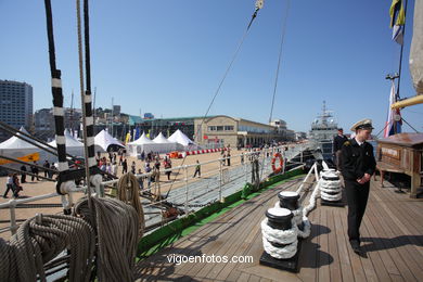 KRUZENSHTERN -  TALL SHIPS ATLANTIC CHALLENGE 2009 - VIGO, SPAIN. CUTTY SARK. 2009 - 