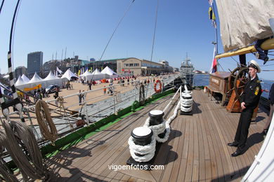 KRUZENSHTERN -  VELERO RUSO - BARCO - DESAFÍO ATLÁNTICO DE GRANDES VELEROS - REGATA CUTTY SARK. 2009 - TALL SHIPS ATLANTIC CHALLENGE 2009