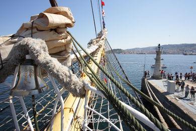 KRUZENSHTERN -  TALL SHIPS ATLANTIC CHALLENGE 2009 - VIGO, SPAIN. CUTTY SARK. 2009 - 