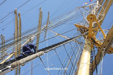 KRUZENSHTERN -  TALL SHIPS ATLANTIC CHALLENGE 2009 - VIGO, SPAIN. CUTTY SARK. 2009 - 