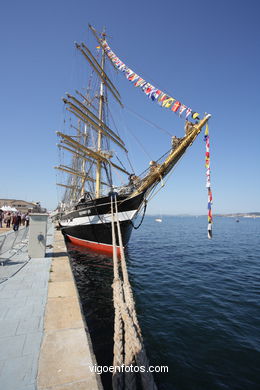 KRUZENSHTERN -  TALL SHIPS ATLANTIC CHALLENGE 2009 - VIGO, SPAIN. CUTTY SARK. 2009 - 