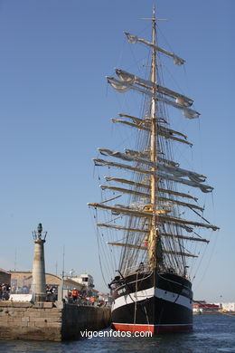 KRUZENSHTERN -  TALL SHIPS ATLANTIC CHALLENGE 2009 - VIGO, SPAIN. CUTTY SARK. 2009 - 