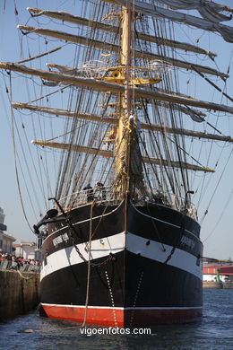 KRUZENSHTERN -  TALL SHIPS ATLANTIC CHALLENGE 2009 - VIGO, SPAIN. CUTTY SARK. 2009 - 