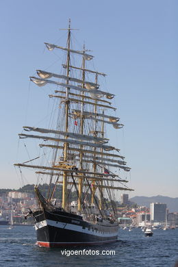 KRUZENSHTERN -  TALL SHIPS ATLANTIC CHALLENGE 2009 - VIGO, SPAIN. CUTTY SARK. 2009 - 