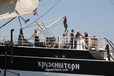 KRUZENSHTERN -  TALL SHIPS ATLANTIC CHALLENGE 2009 - VIGO, SPAIN. CUTTY SARK. 2009 - 