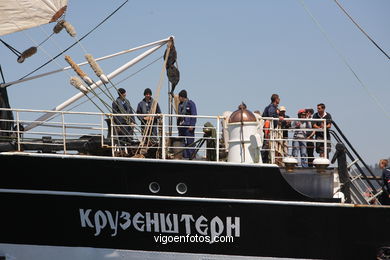 KRUZENSHTERN -  TALL SHIPS ATLANTIC CHALLENGE 2009 - VIGO, SPAIN. CUTTY SARK. 2009 - 