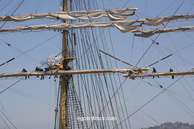 KRUZENSHTERN -  TALL SHIPS ATLANTIC CHALLENGE 2009 - VIGO, SPAIN. CUTTY SARK. 2009 - 