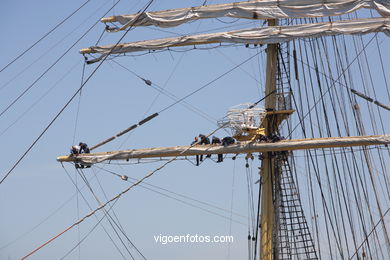KRUZENSHTERN -  TALL SHIPS ATLANTIC CHALLENGE 2009 - VIGO, SPAIN. CUTTY SARK. 2009 - 