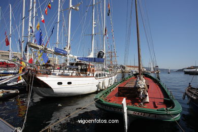 SHIPS TRADITIONALS - TALL SHIPS ATLANTIC CHALLENGE 2009 - VIGO, SPAIN. CUTTY SARK. 2009 - 