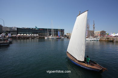 SHIPS TRADITIONALS - TALL SHIPS ATLANTIC CHALLENGE 2009 - VIGO, SPAIN. CUTTY SARK. 2009 - 