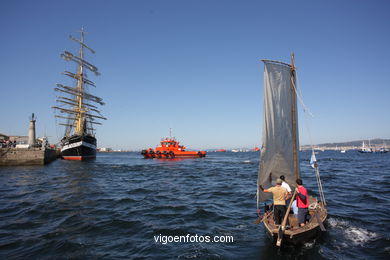 SHIPS TRADITIONALS - TALL SHIPS ATLANTIC CHALLENGE 2009 - VIGO, SPAIN. CUTTY SARK. 2009 - 