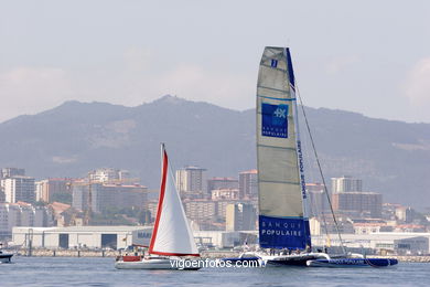 TRIMARANES - MULTICASCOS - GRANDE PREMEIO a GALIZA 2005