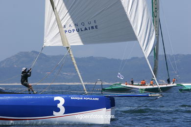 TRIMARANES - MULTICASCOS - GRANDE PREMEIO a GALIZA 2005