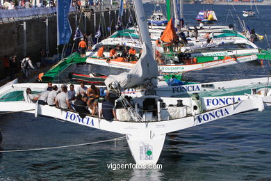 TRIMARANES - MULTICASCOS - GRANDE PREMEIO a GALIZA 2005