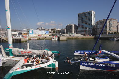 TRIMARANES - MULTICASCOS - GRANDE PREMEIO a GALIZA 2005