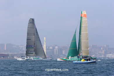 TRIMARANES - MULTICASCOS - GRANDE PREMEIO a GALIZA 2005