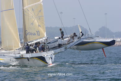 TRIMARANES - MULTICASCOS - GRANDE PREMEIO a GALIZA 2005