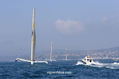 TRIMARANES - MULTICASCOS - GRANDE PREMEIO a GALIZA 2005