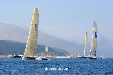 TRIMARANES - MULTICASCOS - GRANDE PREMEIO a GALIZA 2005