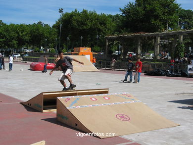 SKATE EN SAMIL - IV OPEN SKATEBOARDING O MARISQUIÑO 2004