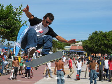 SKATE EN SAMIL - IV OPEN SKATEBOARDING O MARISQUIÑO 2004