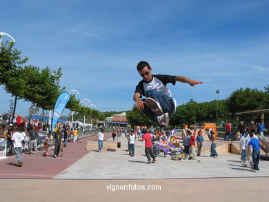 SKATE EN SAMIL - IV OPEN SKATEBOARDING O MARISQUIÑO 2004