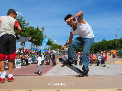 SKATE EN SAMIL - IV OPEN SKATEBOARDING O MARISQUIÑO 2004