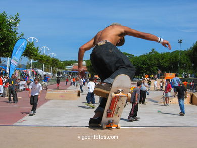 SKATE EN SAMIL - IV OPEN SKATEBOARDING O MARISQUIÑO 2004