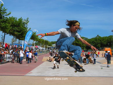 SKATE EN SAMIL - IV OPEN SKATEBOARDING O MARISQUIÑO 2004