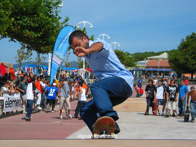 SKATE EN SAMIL - IV OPEN SKATEBOARDING O MARISQUIÑO 2004