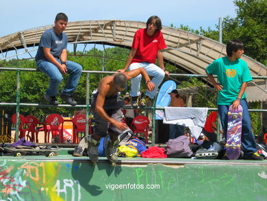 SKATE EN SAMIL - IV OPEN SKATEBOARDING O MARISQUIÑO 2004