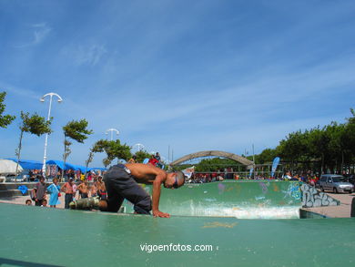 SKATE EN SAMIL - IV OPEN SKATEBOARDING O MARISQUIÑO 2004