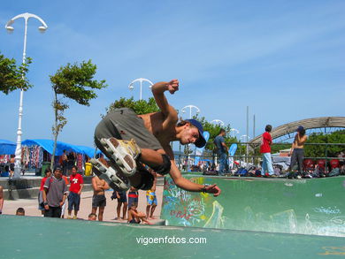 SKATE EN SAMIL - IV OPEN SKATEBOARDING O MARISQUIÑO 2004