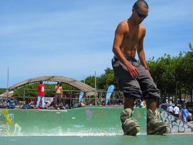 SKATE EN SAMIL - IV OPEN SKATEBOARDING O MARISQUIÑO 2004