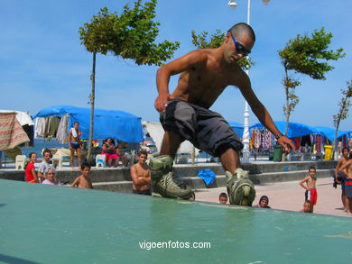 SKATE EN SAMIL - IV OPEN SKATEBOARDING O MARISQUIÑO 2004