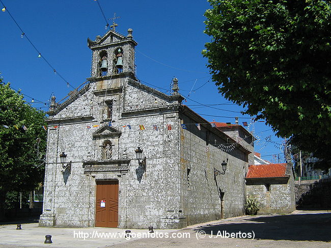 Resultado de imagen de capilla de santa mariÃ±a redondela